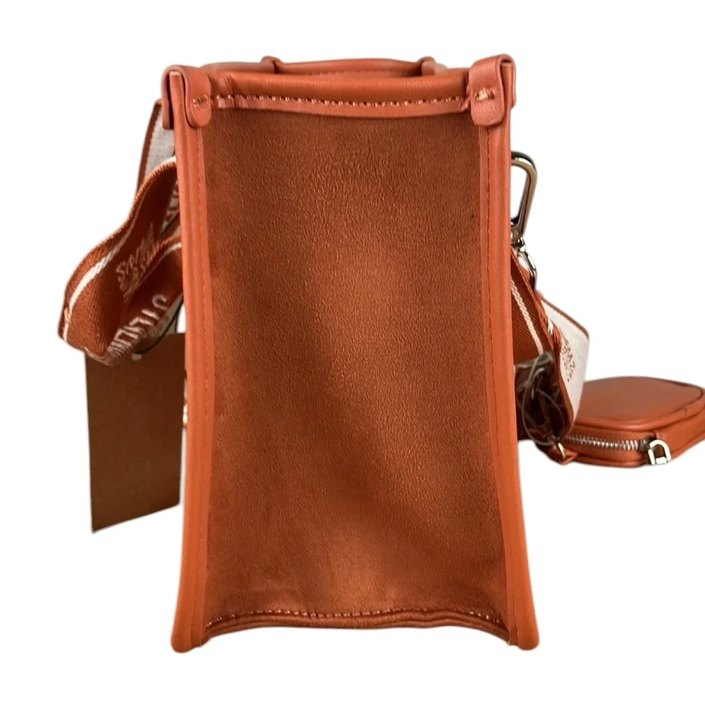 Steve Madden Webber Suede Satchel Crossbody NWT